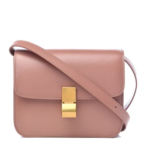 celine box bag antique rose|CELINE Box Calfskin Teen Classic Box Flap Bag Antique Rose .